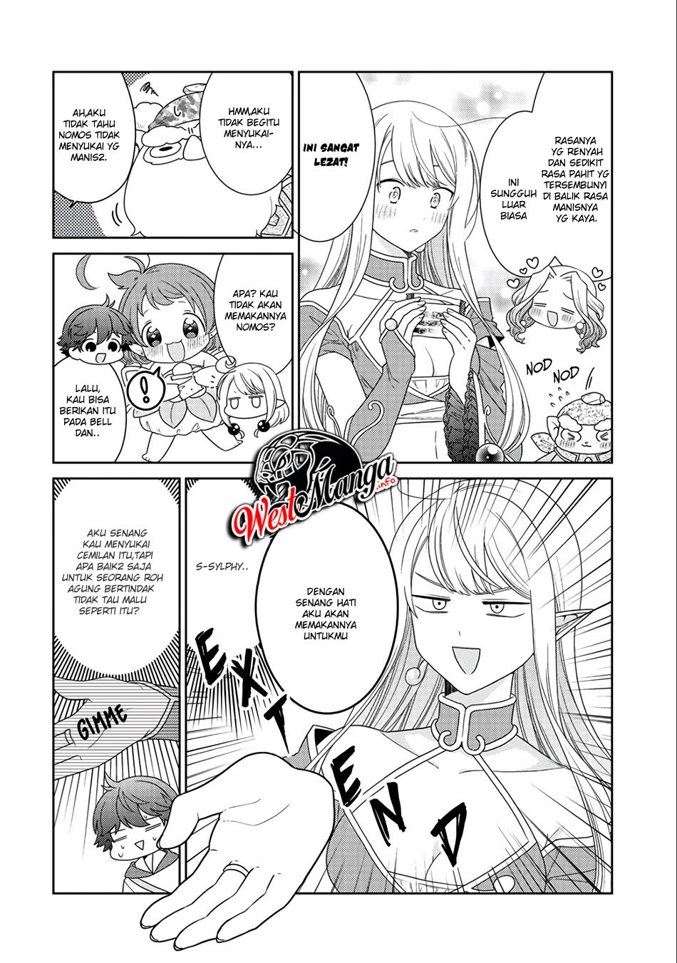 Seirei-tachi no Rakuen to Risou no Isekai Seikatsu Chapter 14 Gambar 24