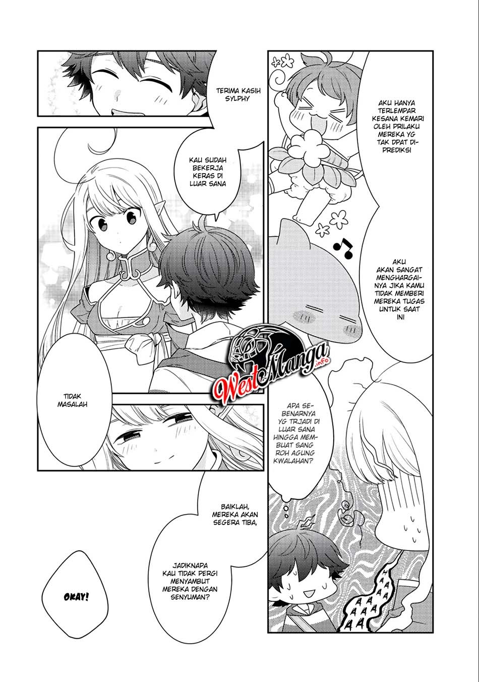 Seirei-tachi no Rakuen to Risou no Isekai Seikatsu Chapter 14 Gambar 6