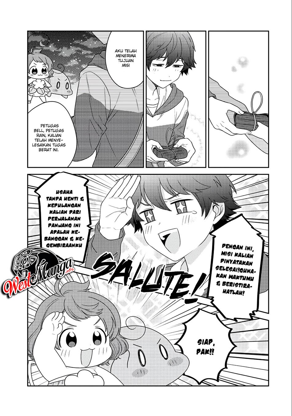 Seirei-tachi no Rakuen to Risou no Isekai Seikatsu Chapter 14 Gambar 9
