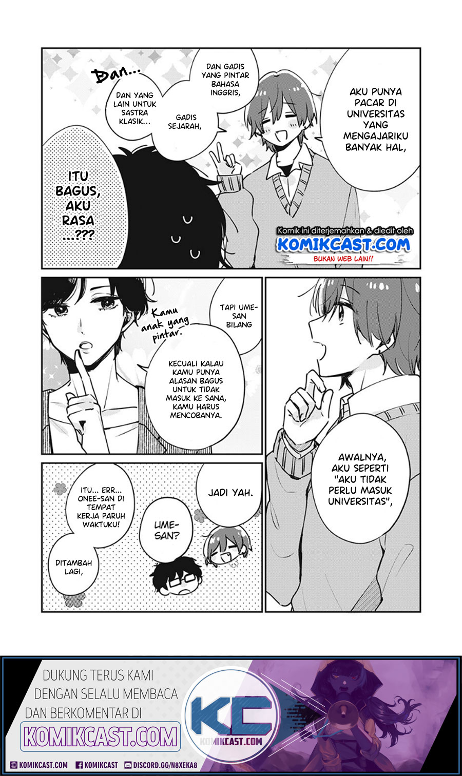 It’s Not Meguro-san’s First Time Chapter 33 Gambar 10