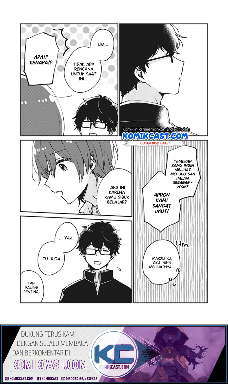 It’s Not Meguro-san’s First Time Chapter 33 Gambar 12