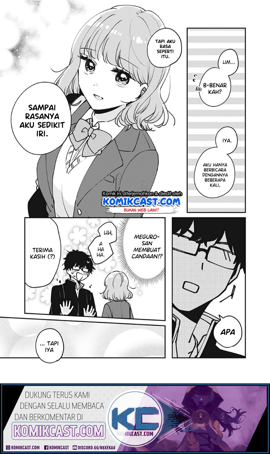 It’s Not Meguro-san’s First Time Chapter 33 Gambar 4