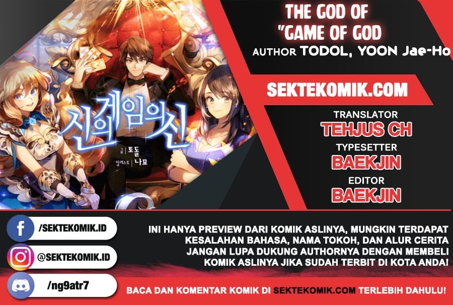 Baca Komik The God of “Game of God” Chapter 23 Gambar 1