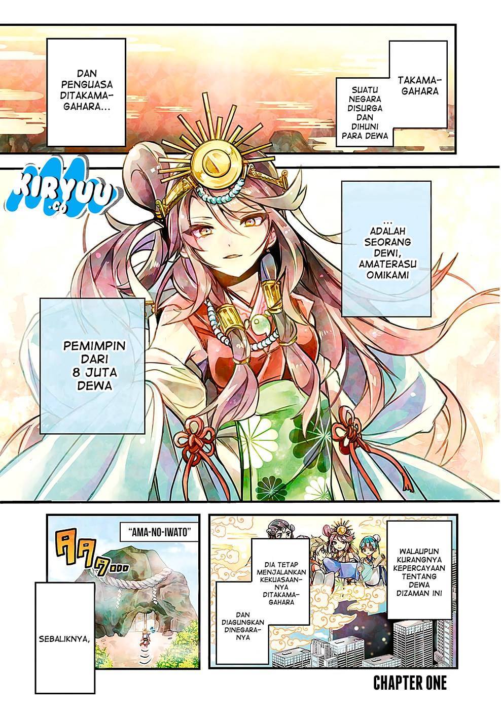 Amaterasu-san wa Hikikomoritai! Chapter 01 Gambar 4