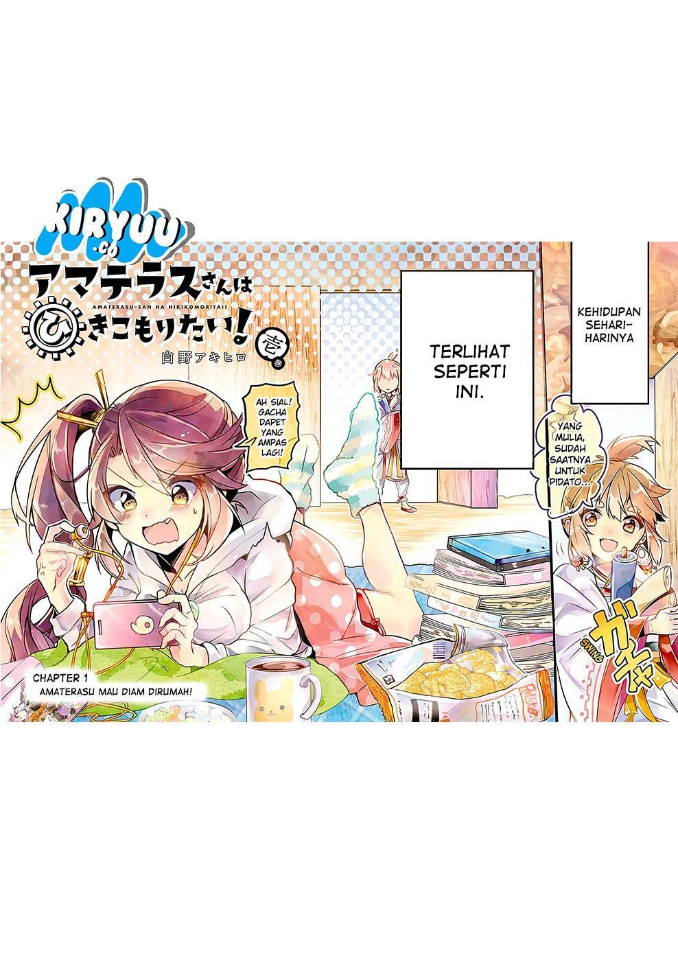Amaterasu-san wa Hikikomoritai! Chapter 01 Gambar 5
