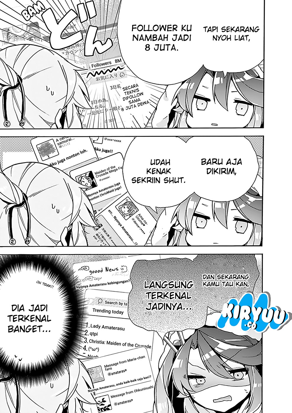 Amaterasu-san wa Hikikomoritai! Chapter 02 Gambar 9