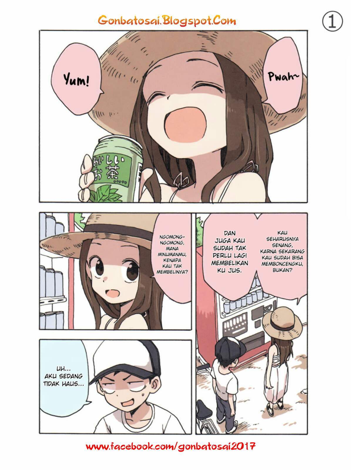 Baca Karakai Jouzu no Takagi-san Chapter 34.5 Gambar 2