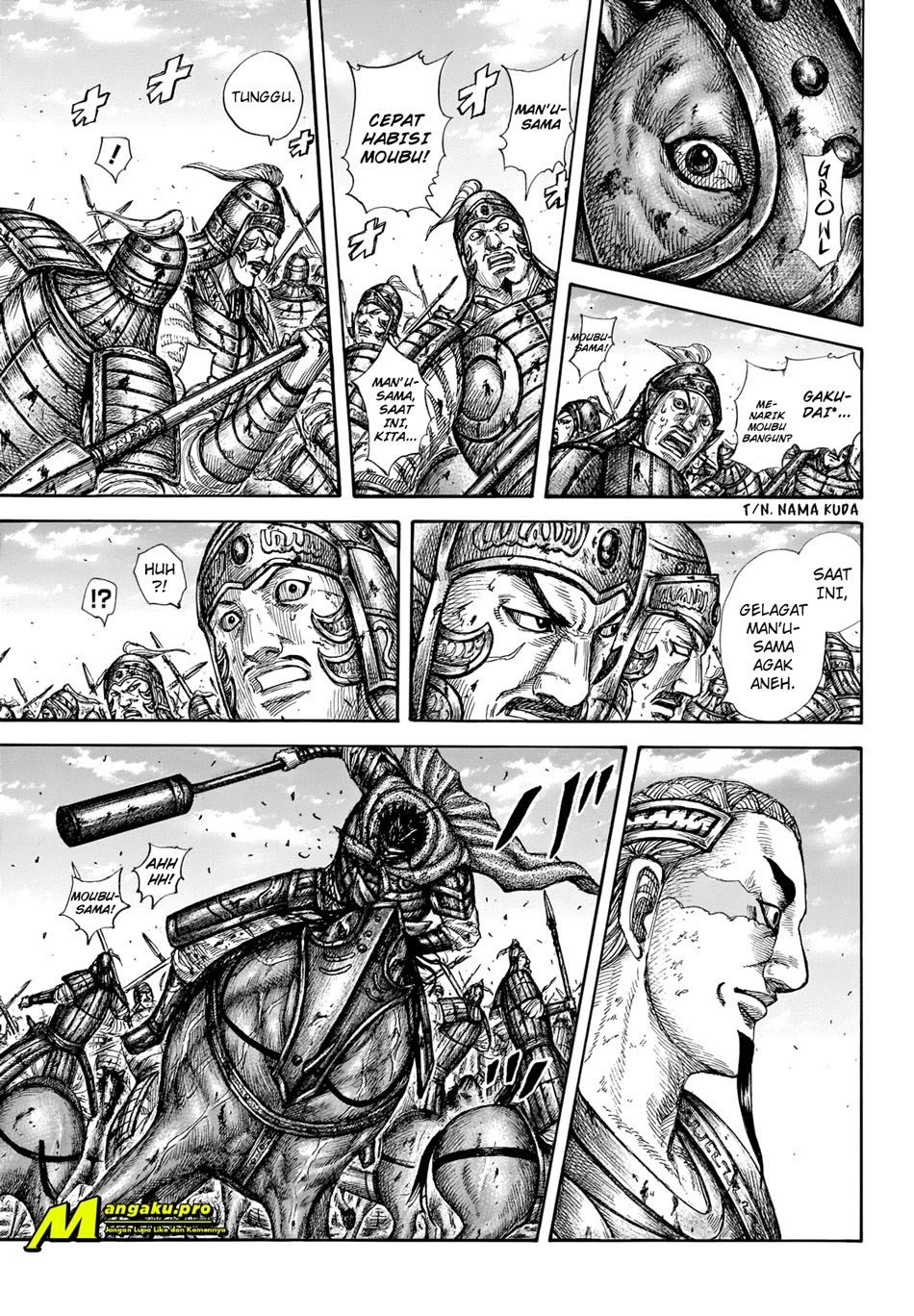 Kingdom Chapter 657 Gambar 5