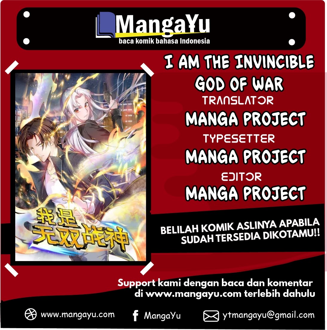 Baca Komik I Am the Invincible God of War Chapter 20 Gambar 1