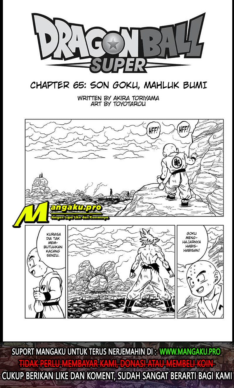 Baca Manga Dragon Ball Super Chapter 65.1 Gambar 2
