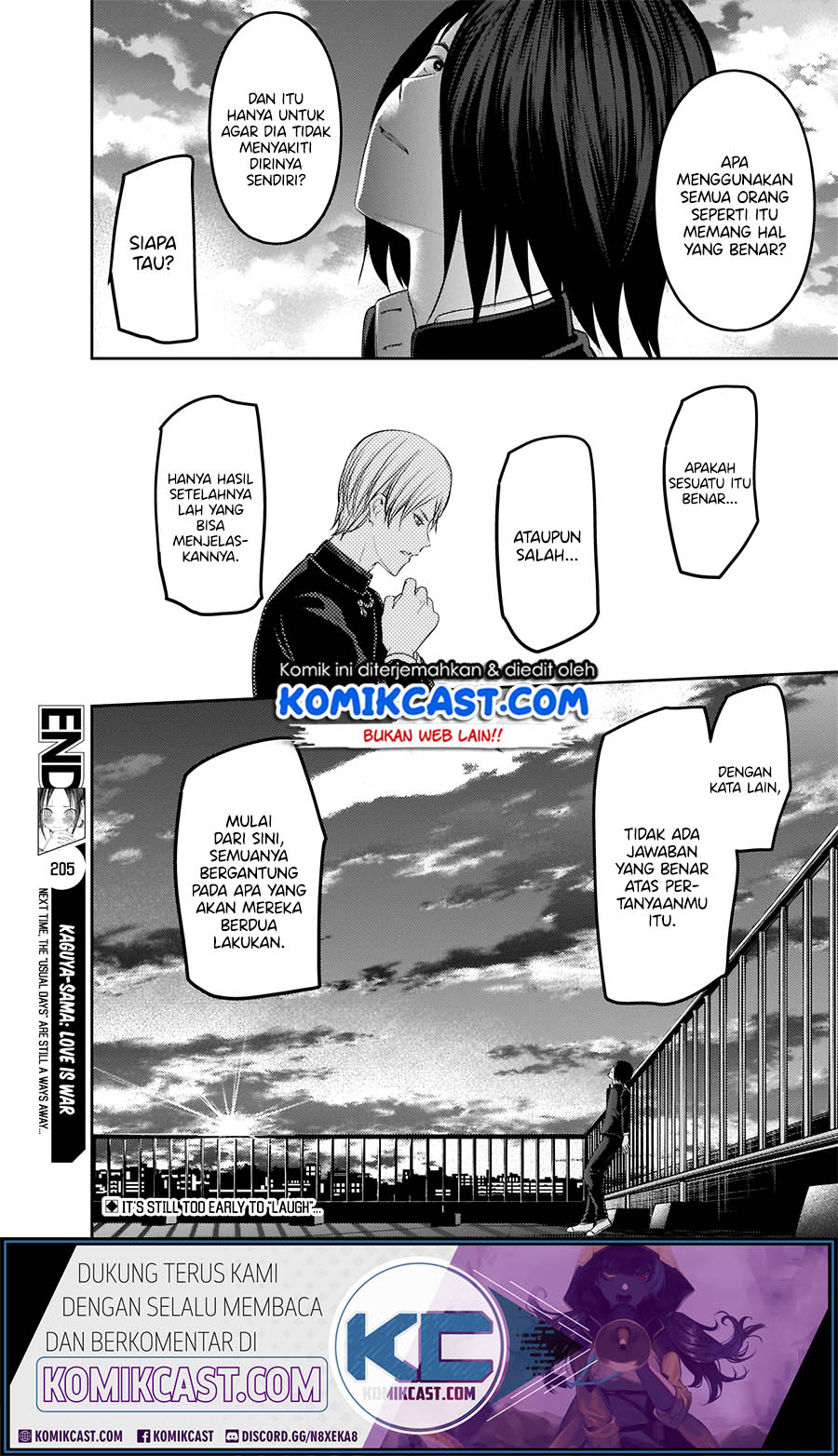 Kaguya-sama wa Kokurasetai – Tensai-tachi no Renai Zunousen Chapter 205 Gambar 19