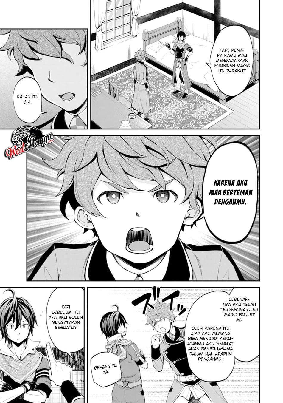 Saisoku Musou No B-kyuu Mahou Tsukai: Ippatsu Utareru Mae Ni Senpatsu Uchikaesu! Chapter 09 Gambar 33