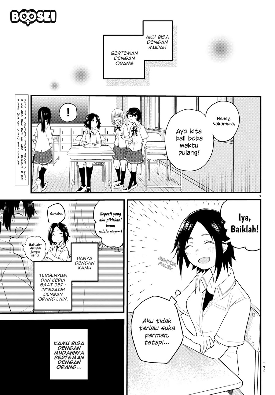 Koe ga dasenai Shoujo wa “Kanojo ga Yasashisugiru” to Omotte iru Chapter 09 Gambar 5