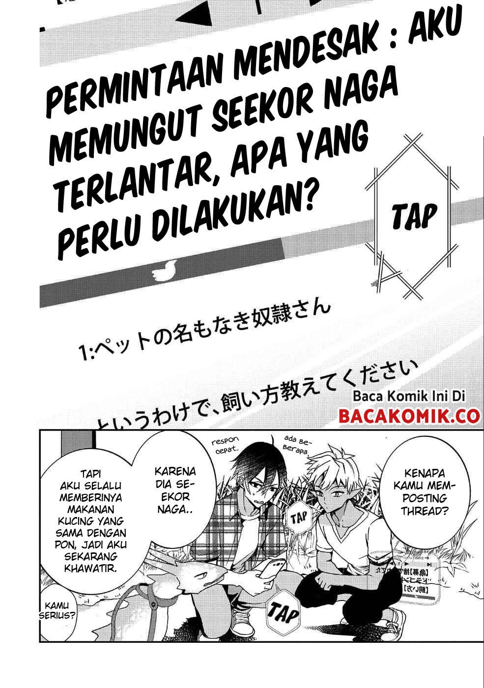 Kyuubo: Suterareteta Dragon Hirotta Chapter 01 Gambar 18