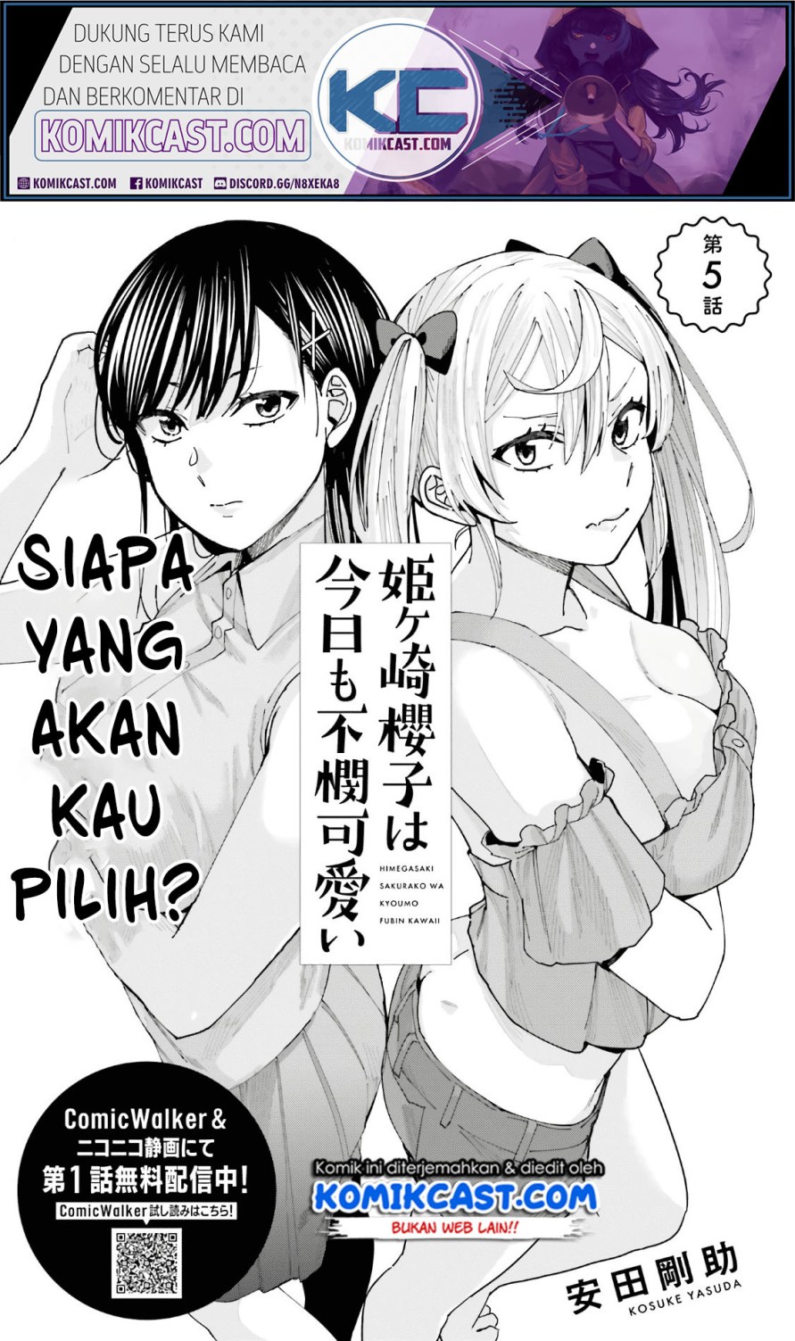 Baca Himegasaki Sakurako wa Kyoumo Fubin Kawaii! Chapter 05 Gambar 2