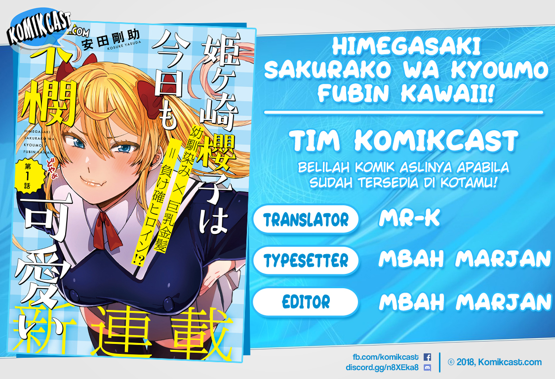 Baca Komik Himegasaki Sakurako wa Kyoumo Fubin Kawaii! Chapter 02 Gambar 1