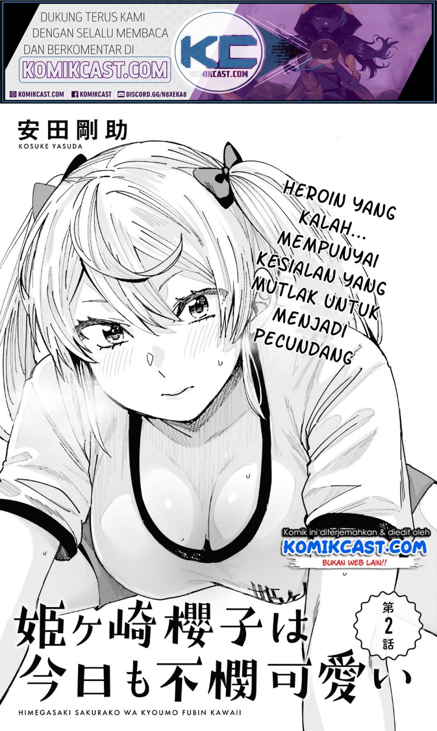 Baca Himegasaki Sakurako wa Kyoumo Fubin Kawaii! Chapter 02 Gambar 2