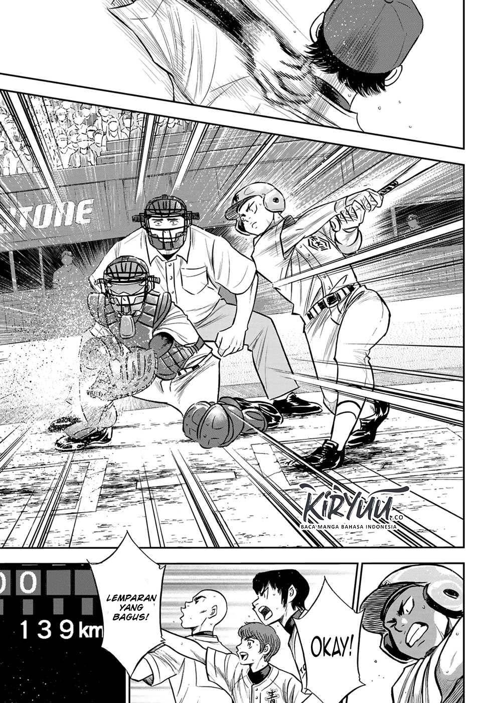 Diamond no Ace Act 2 Chapter 230 Gambar 6