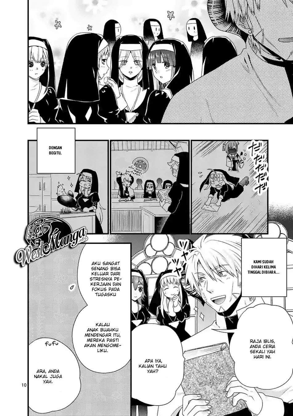 Maou desu Onna Yuusha no Hahaoya to Saikon Shita no de Onna Yuusha ga Giri no Musume ni Narimashita Chapter 33 Gambar 12