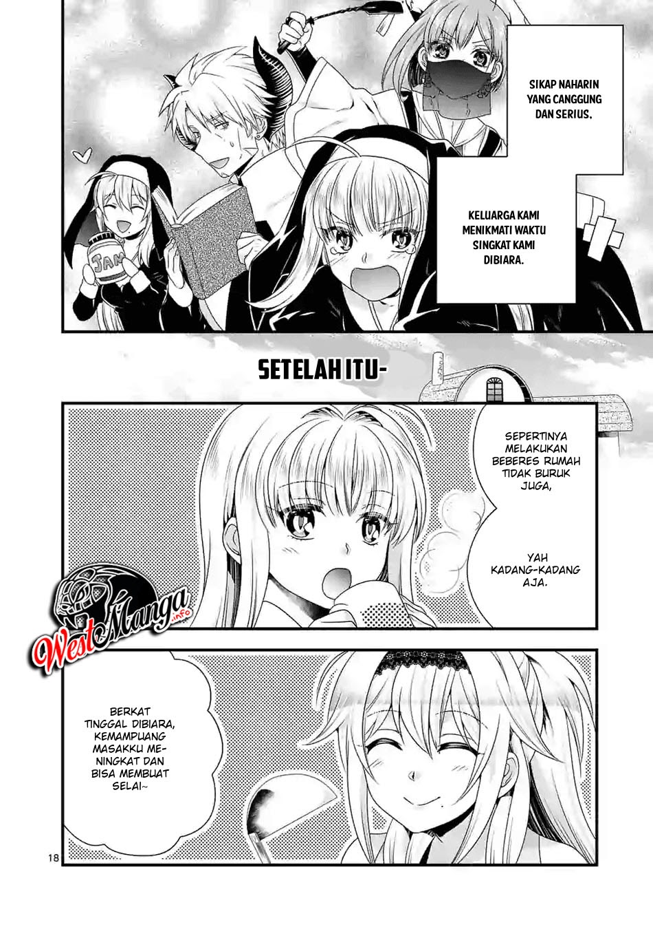 Maou desu Onna Yuusha no Hahaoya to Saikon Shita no de Onna Yuusha ga Giri no Musume ni Narimashita Chapter 33 Gambar 20
