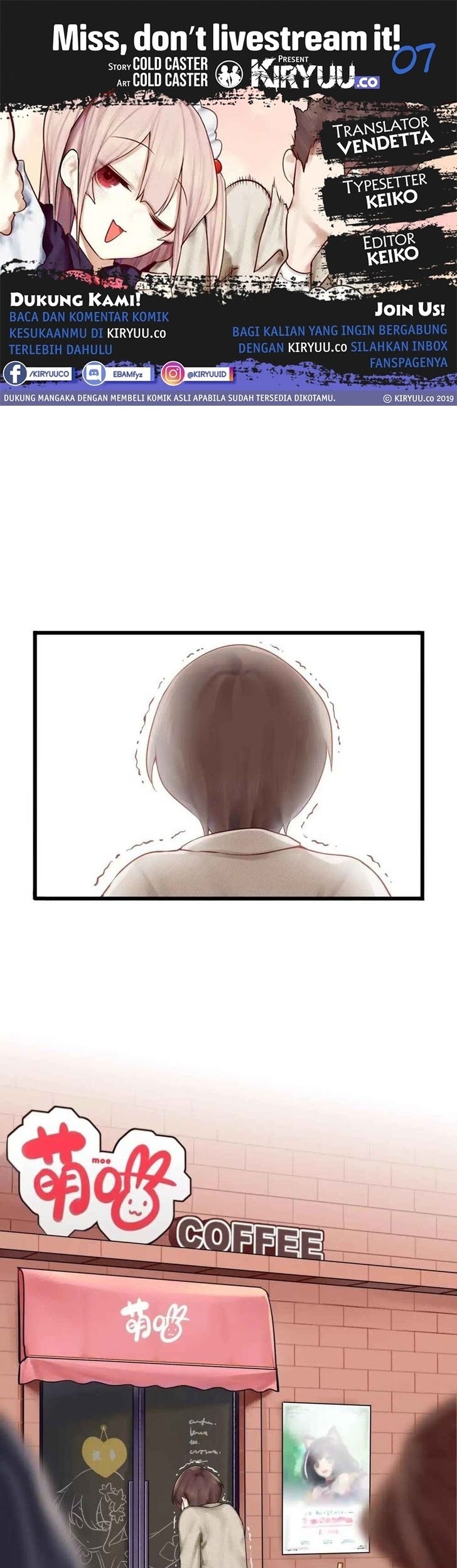 Baca Komik Miss, don’t livestream it! Chapter 07 Gambar 1