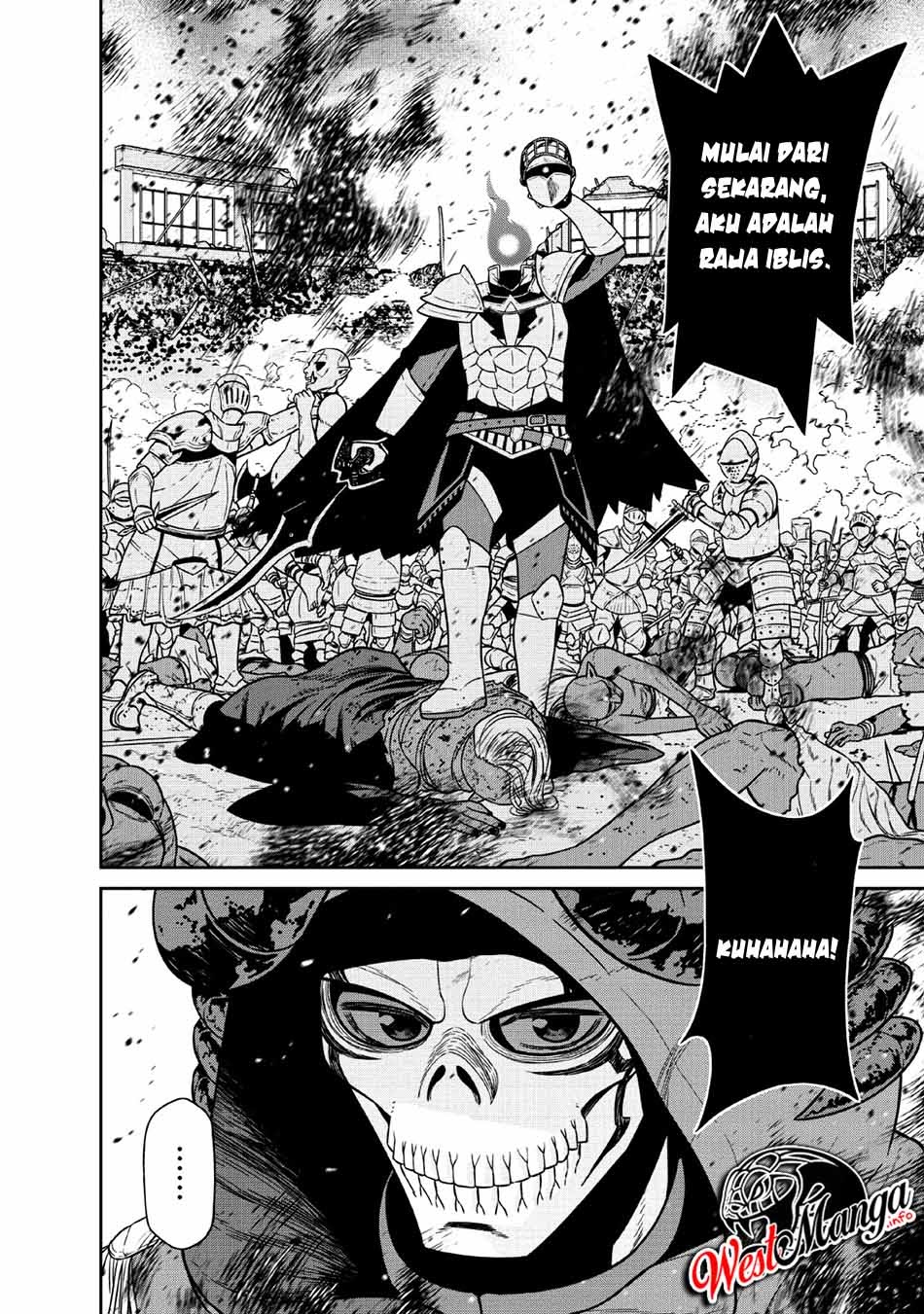Maou Gun Saikyou no Majutsushi wa Ningen datta Chapter 08 Gambar 37