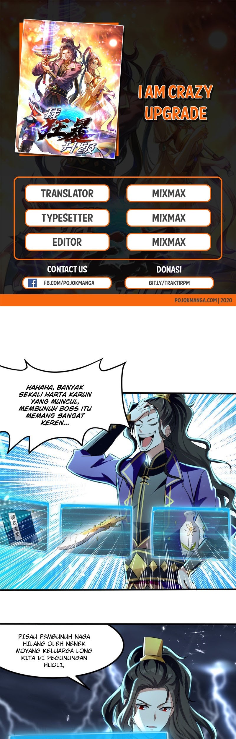 Baca Komik I Am Crazy Upgrade Chapter 11 Gambar 1