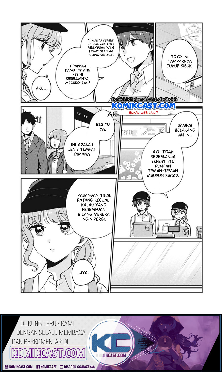 It’s Not Meguro-san’s First Time Chapter 34 Gambar 3