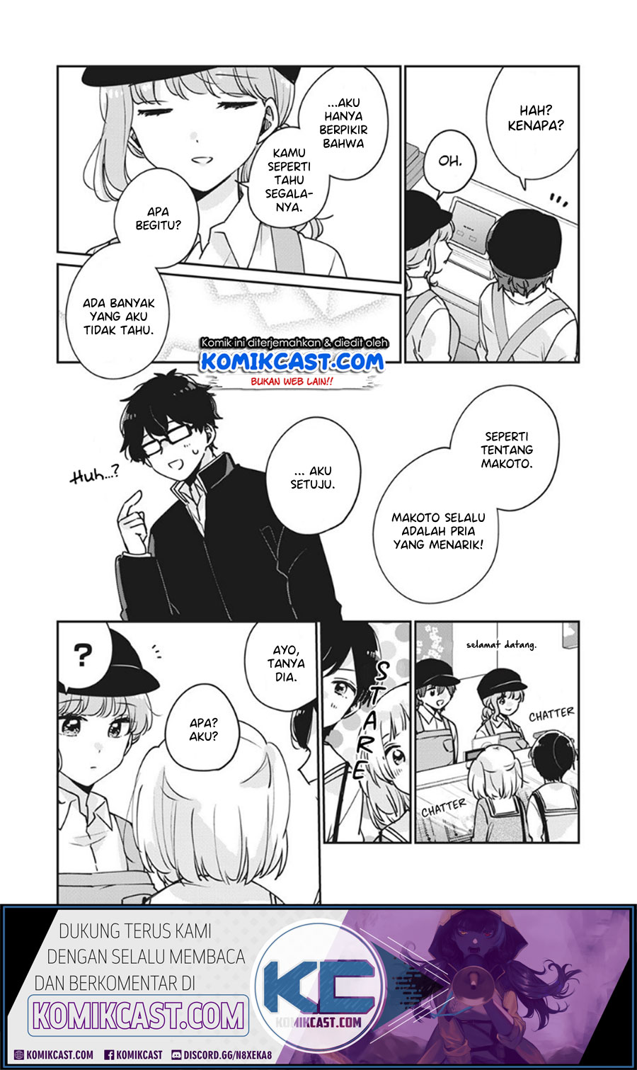 It’s Not Meguro-san’s First Time Chapter 34 Gambar 4