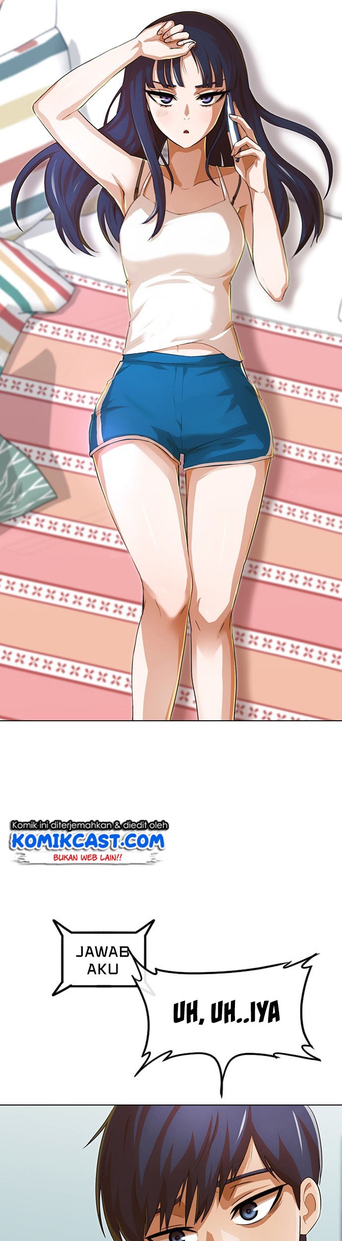 The Girl from Random Chatting! Chapter 129 Gambar 23