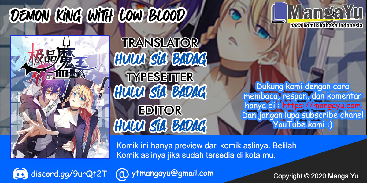 Demon King With Low Blood Chapter 13 1