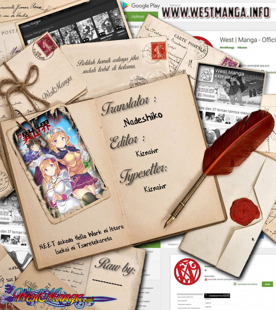 Baca Komik NEET dakedo Hello Work ni Ittara Isekai ni Tsuretekareta Chapter 30.2 Gambar 1