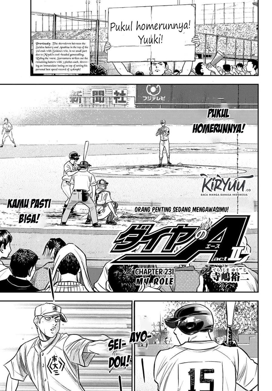 Baca Diamond no Ace Act 2 Chapter 231 Gambar 2