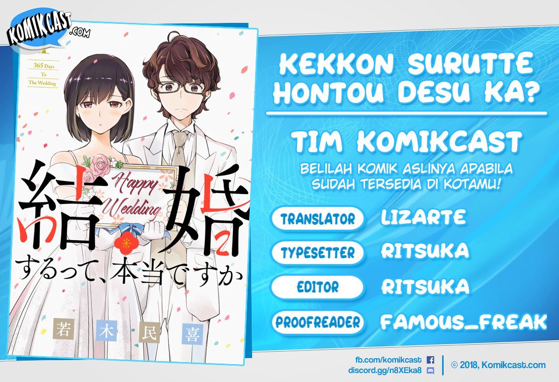 Baca Komik Kekkon Surutte, Hontou Desu Ka? Chapter 21 Gambar 1