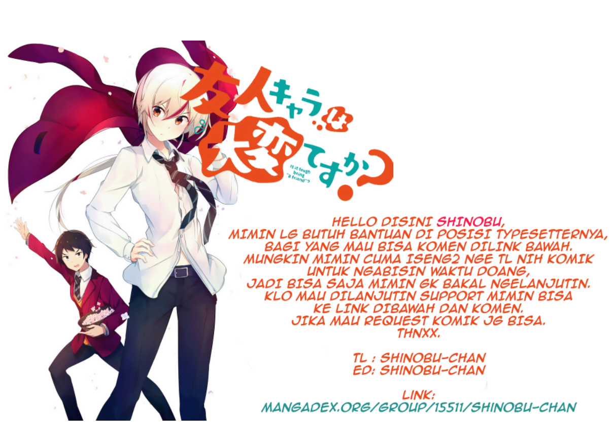 Baca Komik Is it Tough Being a Friend? Chapter 08 Gambar 1