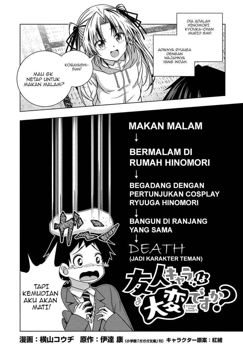 Baca Is it Tough Being a Friend? Chapter 08 Gambar 2