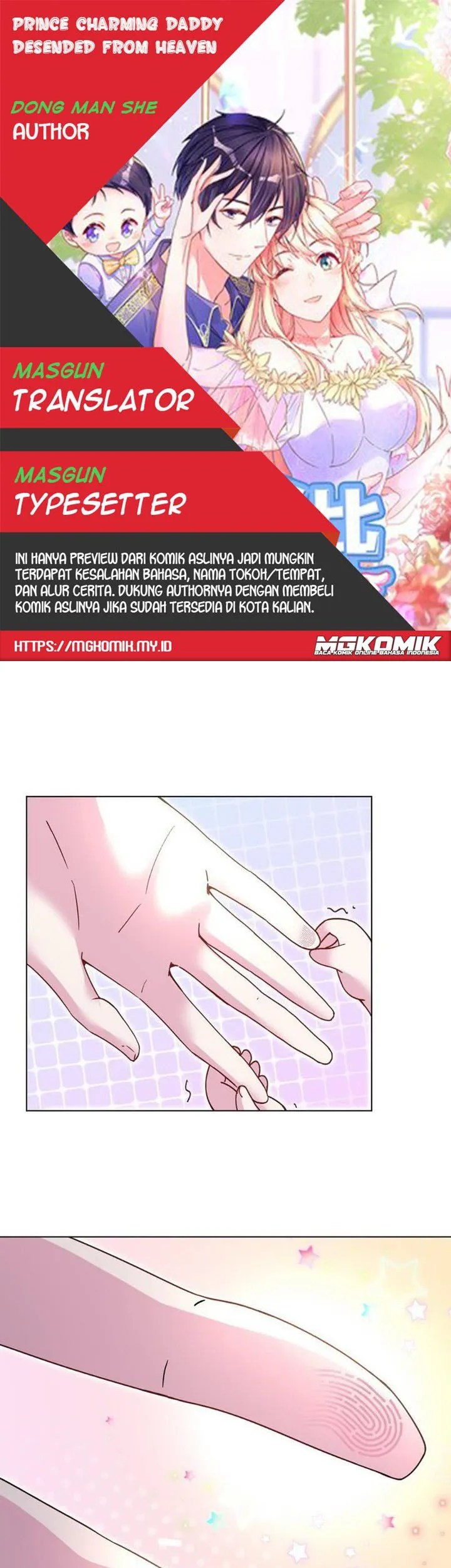 Baca Komik Prince charming daddy descended from heaven Chapter 20 Gambar 1