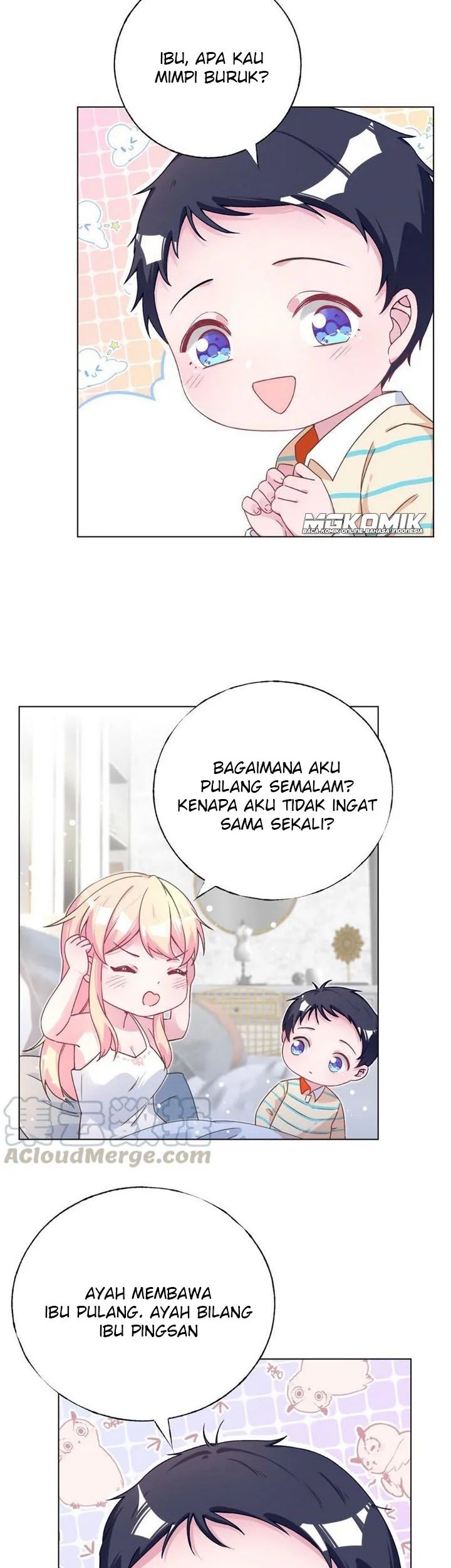 Baca Prince charming daddy descended from heaven Chapter 35 Gambar 2