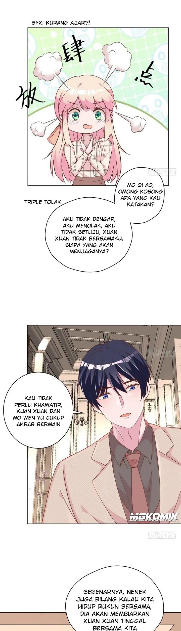 Baca Prince charming daddy descended from heaven Chapter 39 Gambar 2