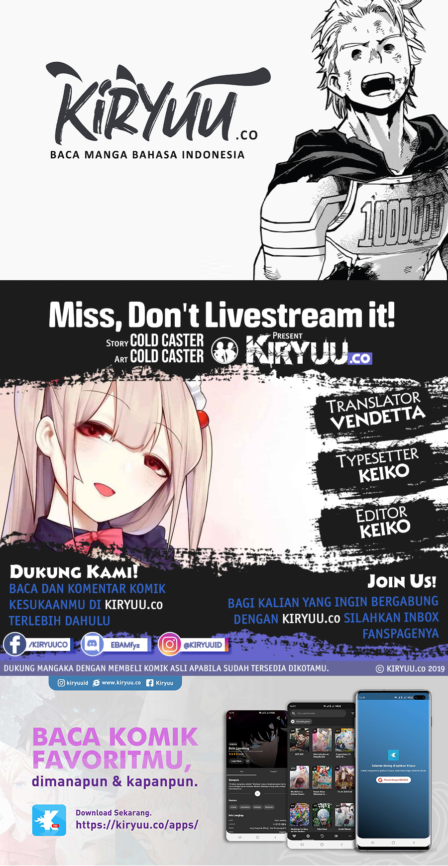 Baca Komik Miss, don’t livestream it! Chapter 9 Gambar 1