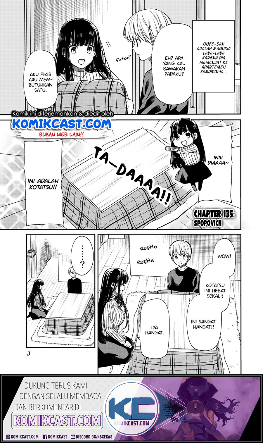 Baca Danshi Koukousei wo Yashinaitai Onee-san no Hanashi Chapter 135 Gambar 2