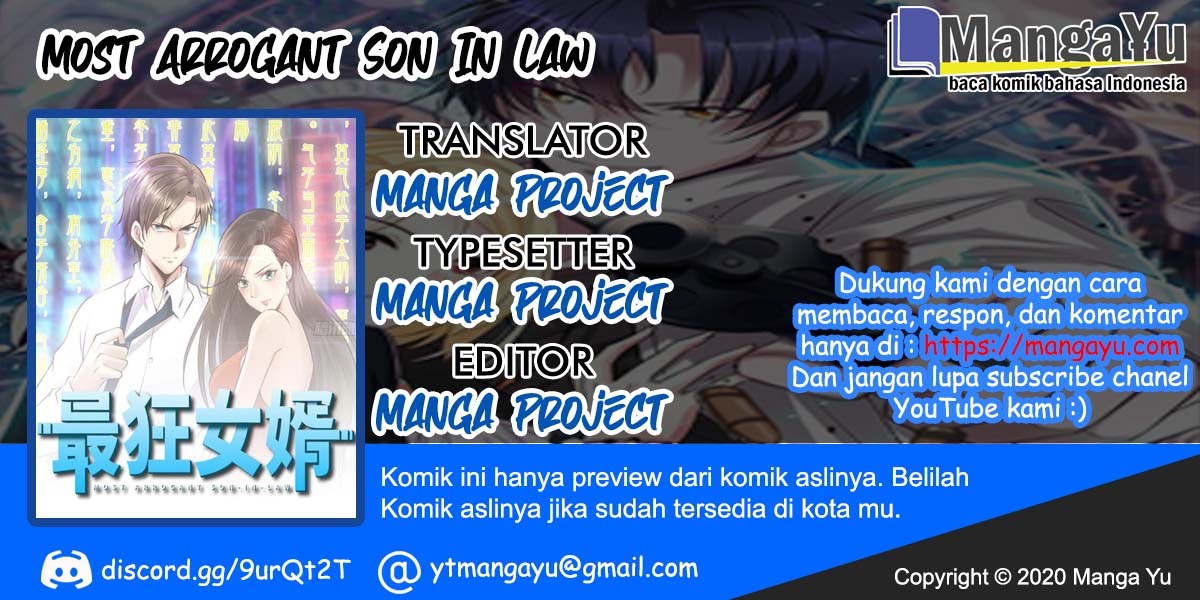 Baca Komik Most Arrogant Son In Law Chapter 17 Gambar 1