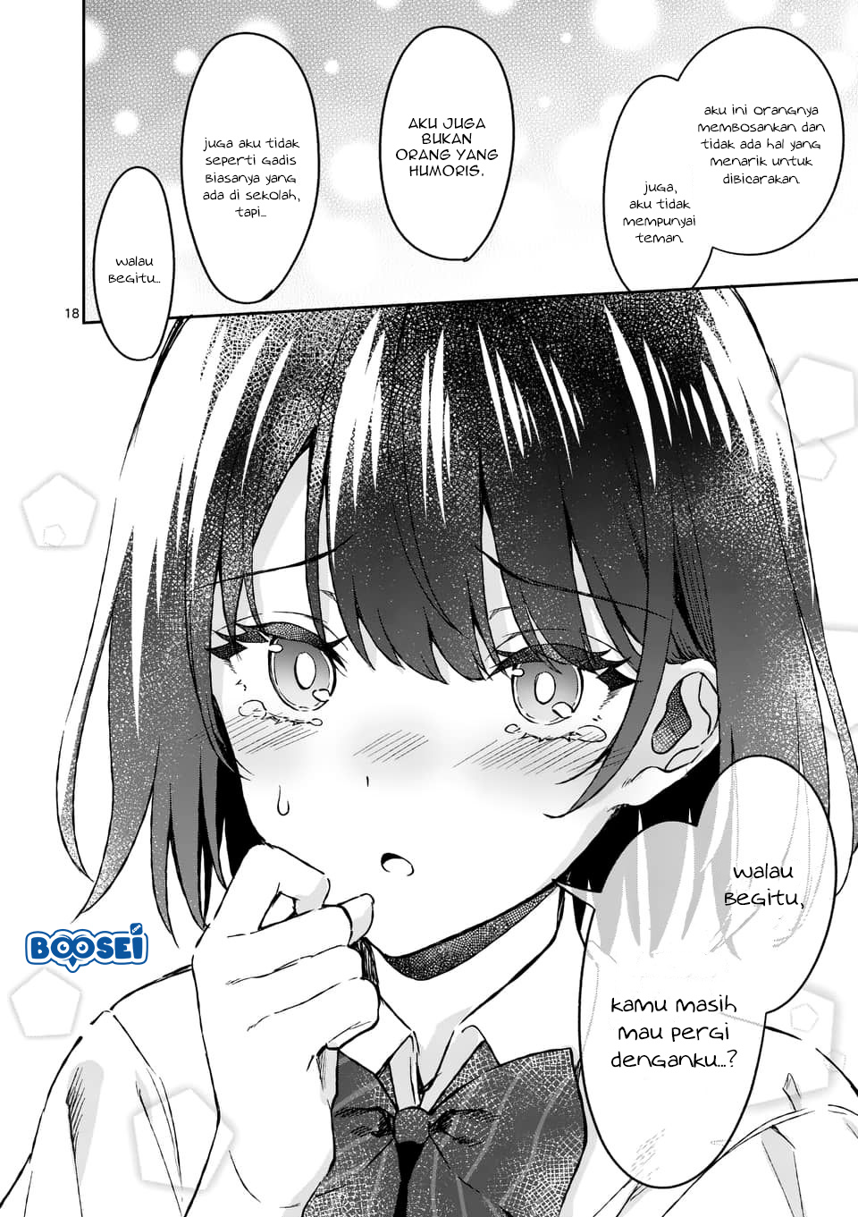 Shiotaiou no Sato-san ga Ore ni dake Amai Chapter 7 Gambar 19