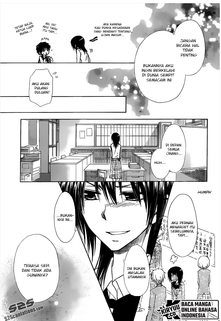 Kaichou wa Maid-sama! Chapter 72 Gambar 9