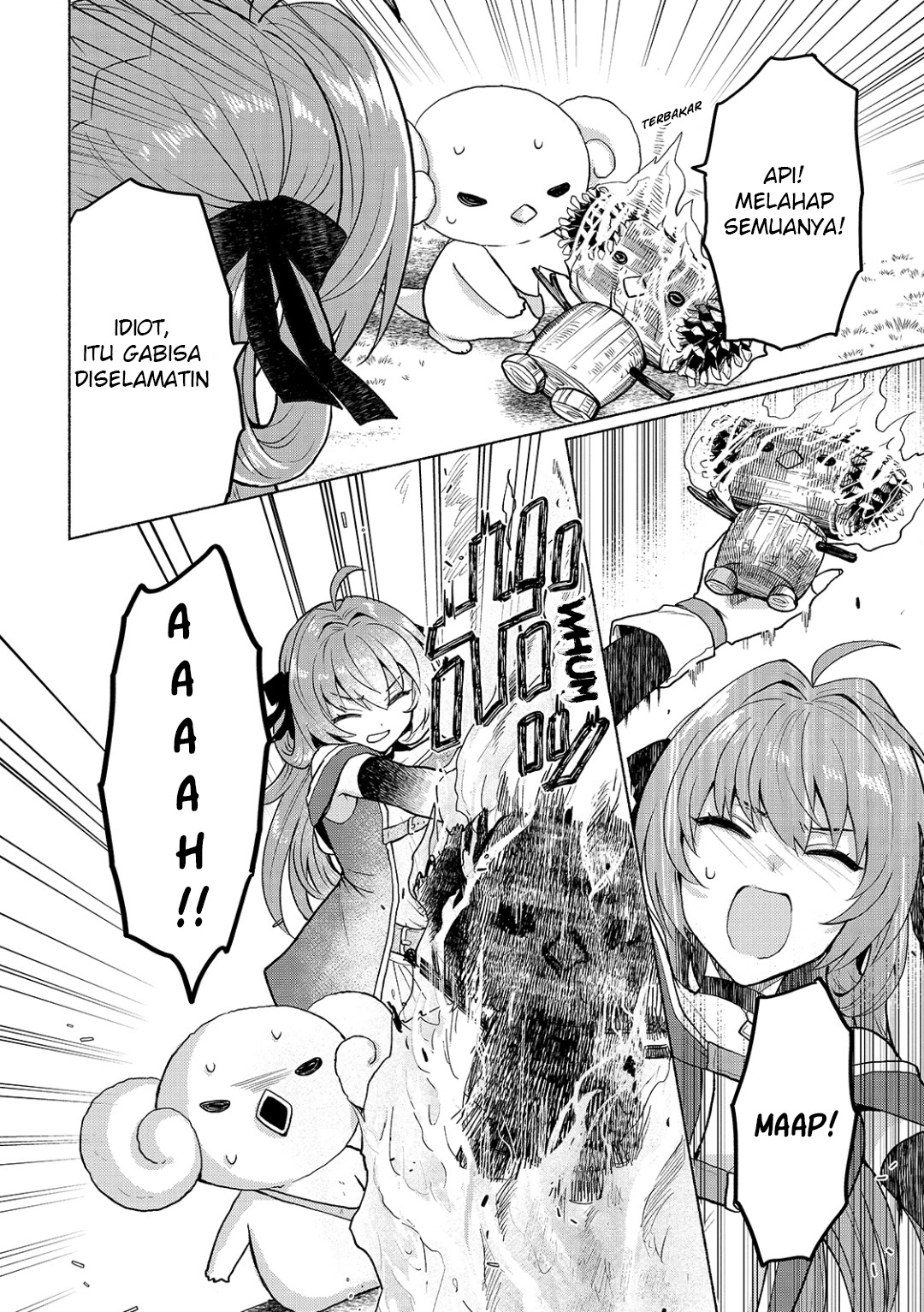 When I Was Reincarnated in Another World, I Was a Heroine and He Was a Hero Chapter 12 Gambar 9