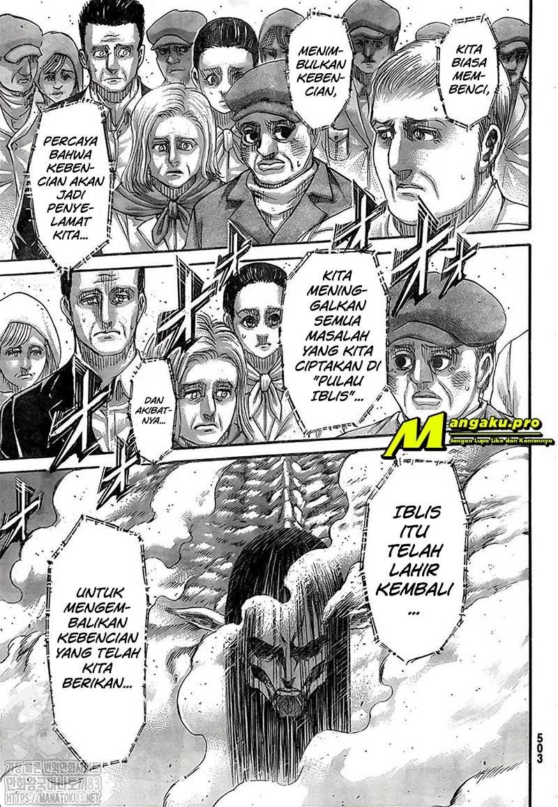 Shingeki no Kyojin Chapter 134.1 Gambar 13