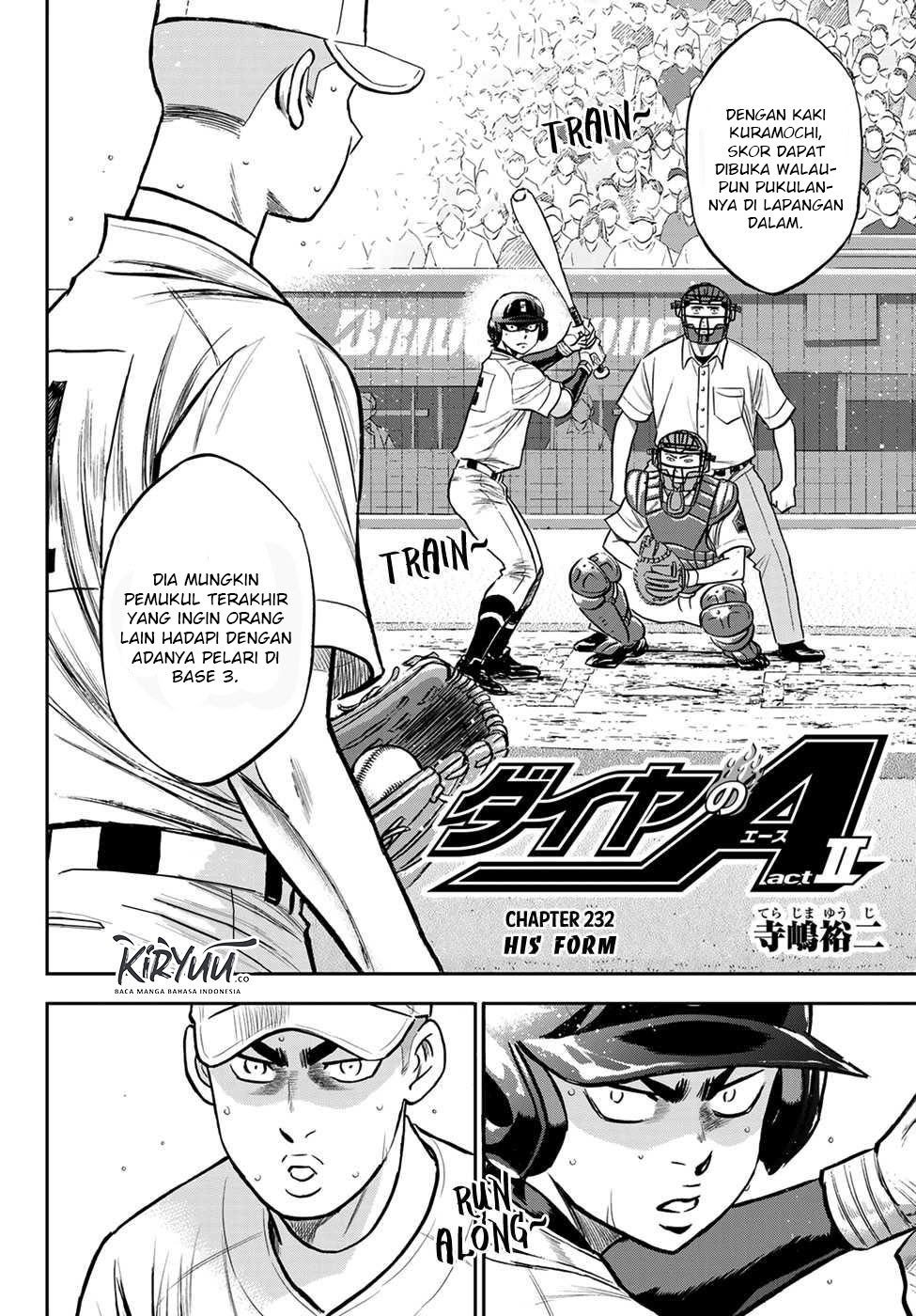 Diamond no Ace Act 2 Chapter 232 Gambar 3