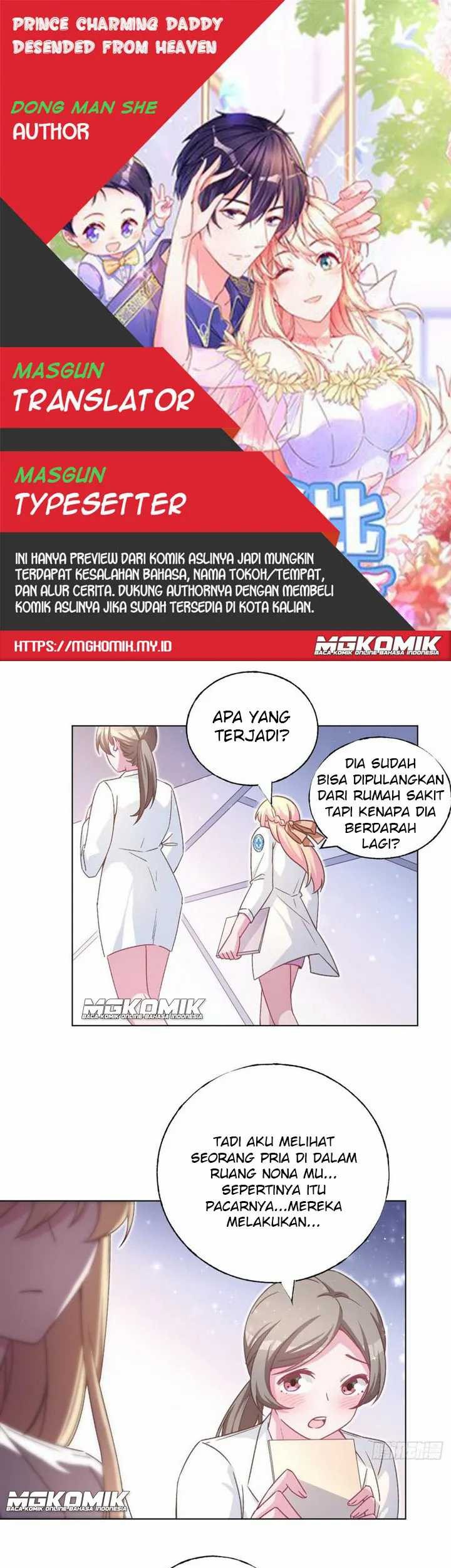 Baca Komik Prince charming daddy descended from heaven Chapter 56 Gambar 1