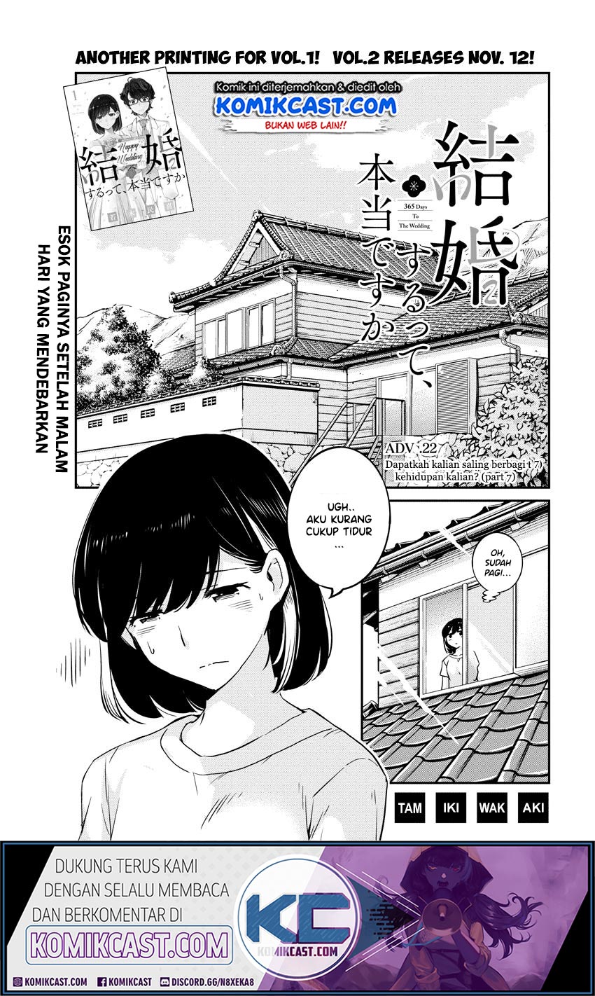 Baca  Kekkon Surutte, Hontou Desu Ka? Chapter 22 Gambar 2
