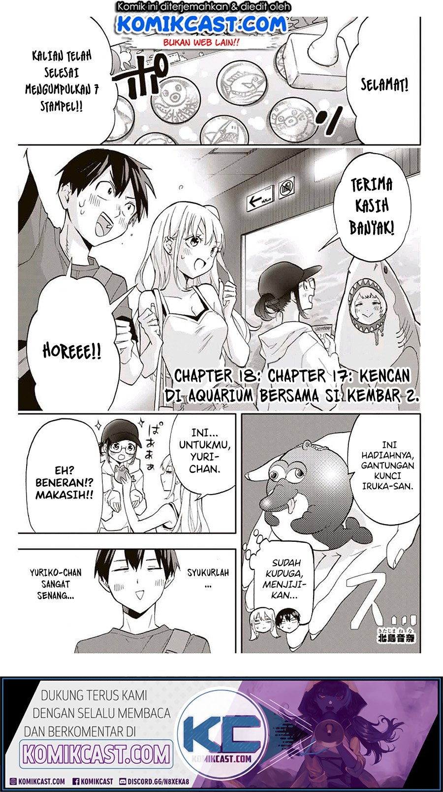 Baca Hanazono Twins Chapter 18 Gambar 2